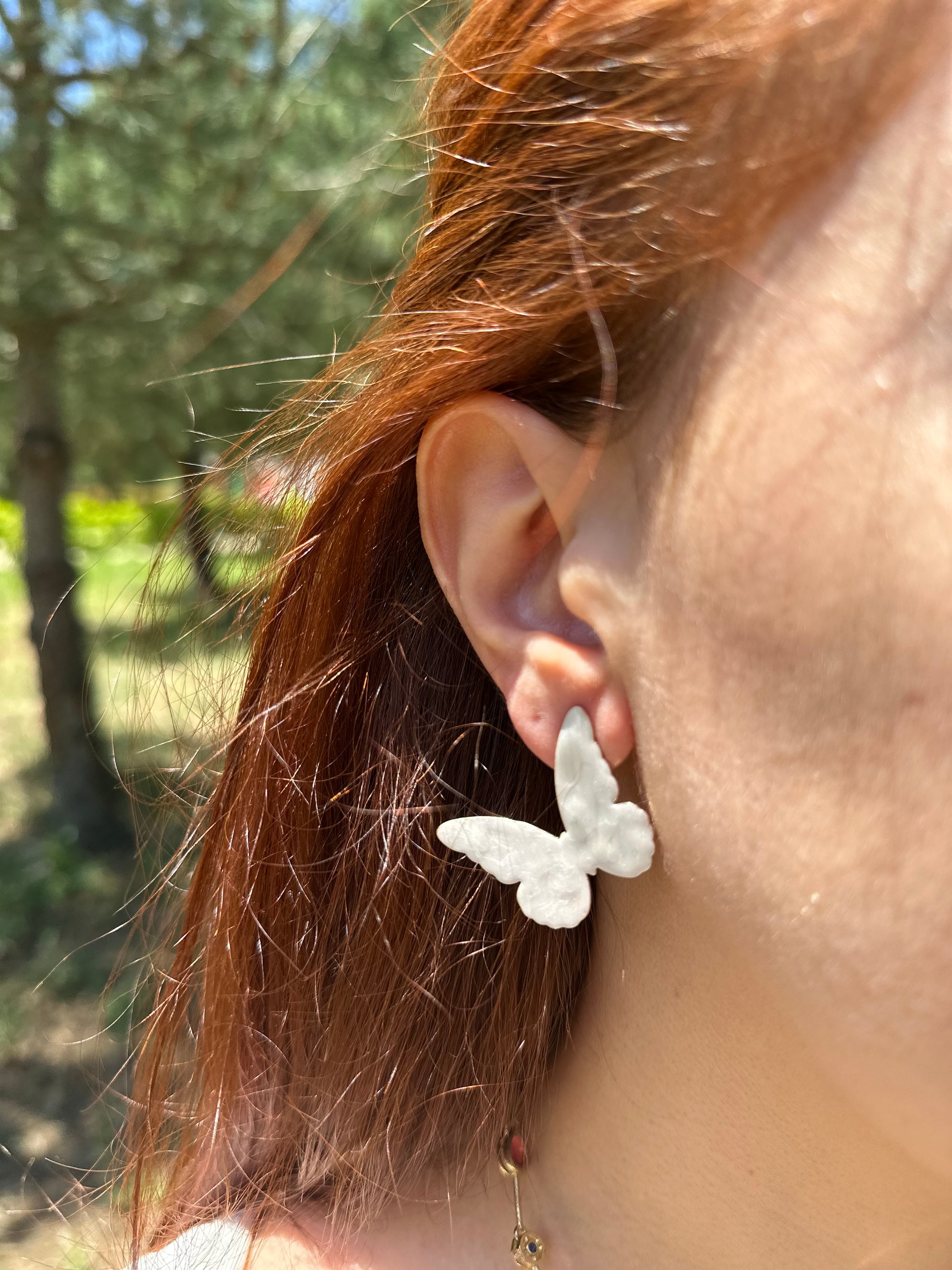 Mineli Kelebek Kolye