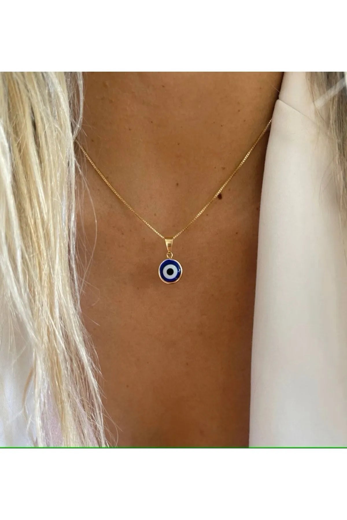 Çelik Göz Kolye