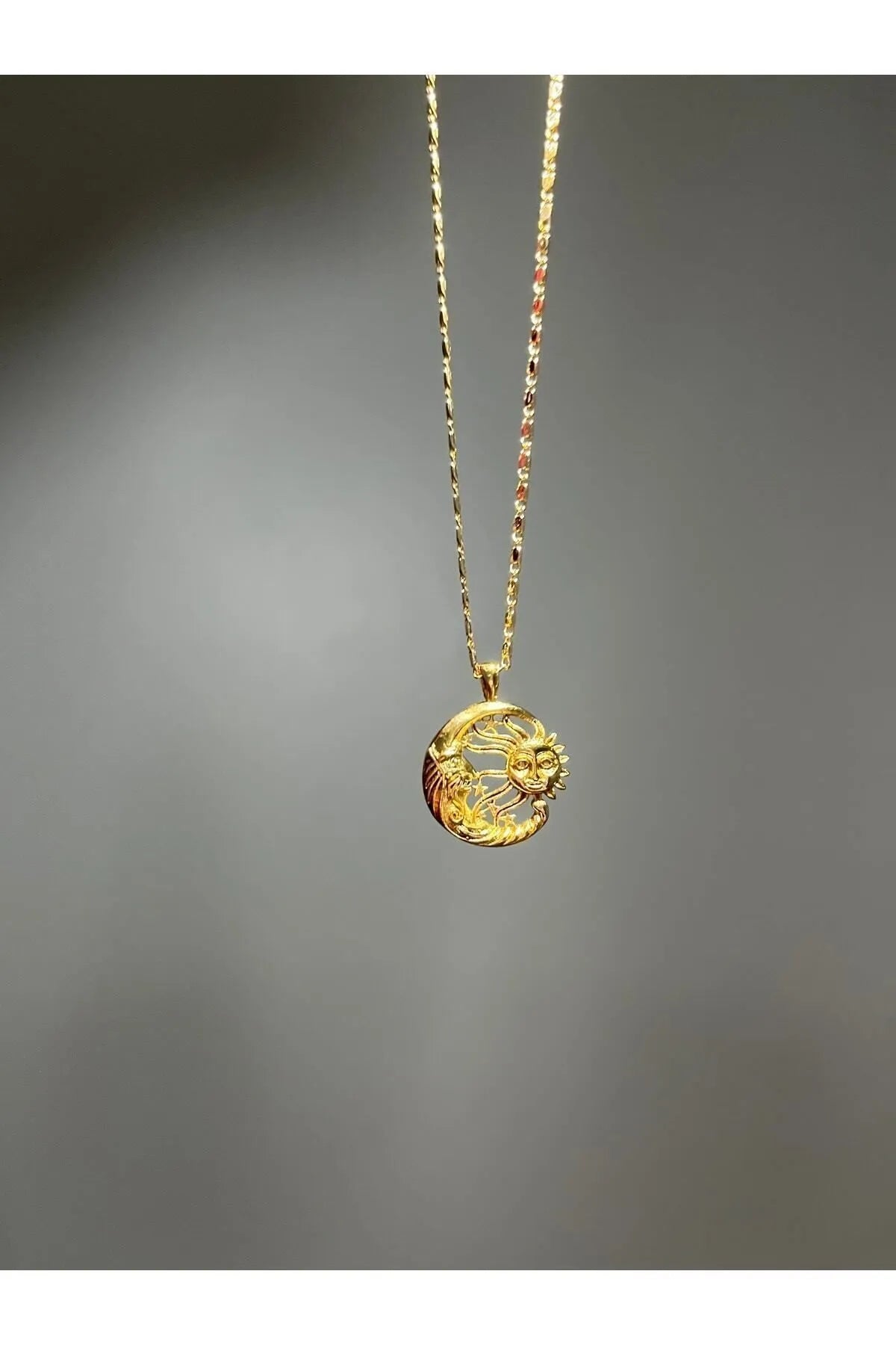 Ay Güneş Kolye