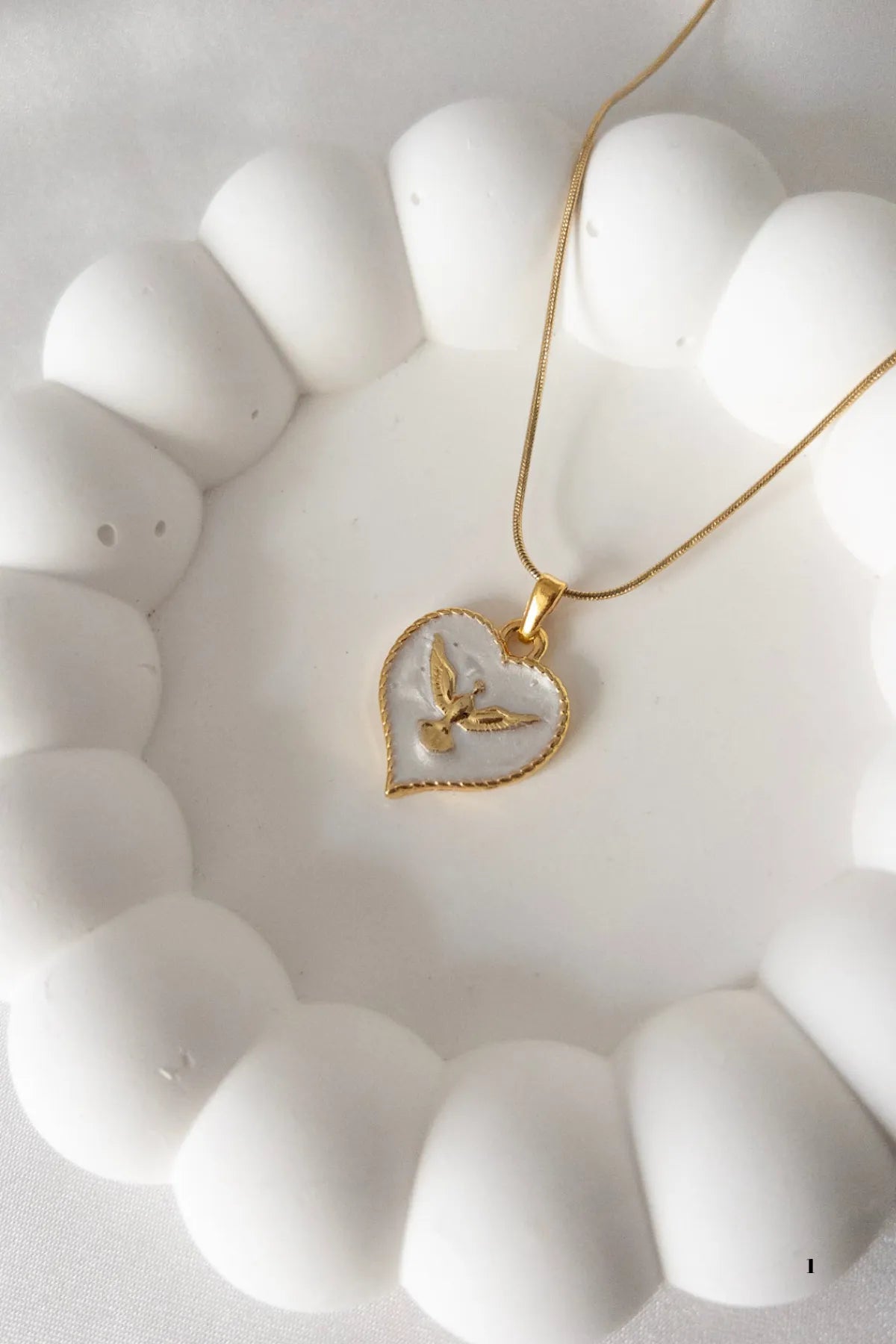 Çelik Zincirli Anka Kuşu Kolye