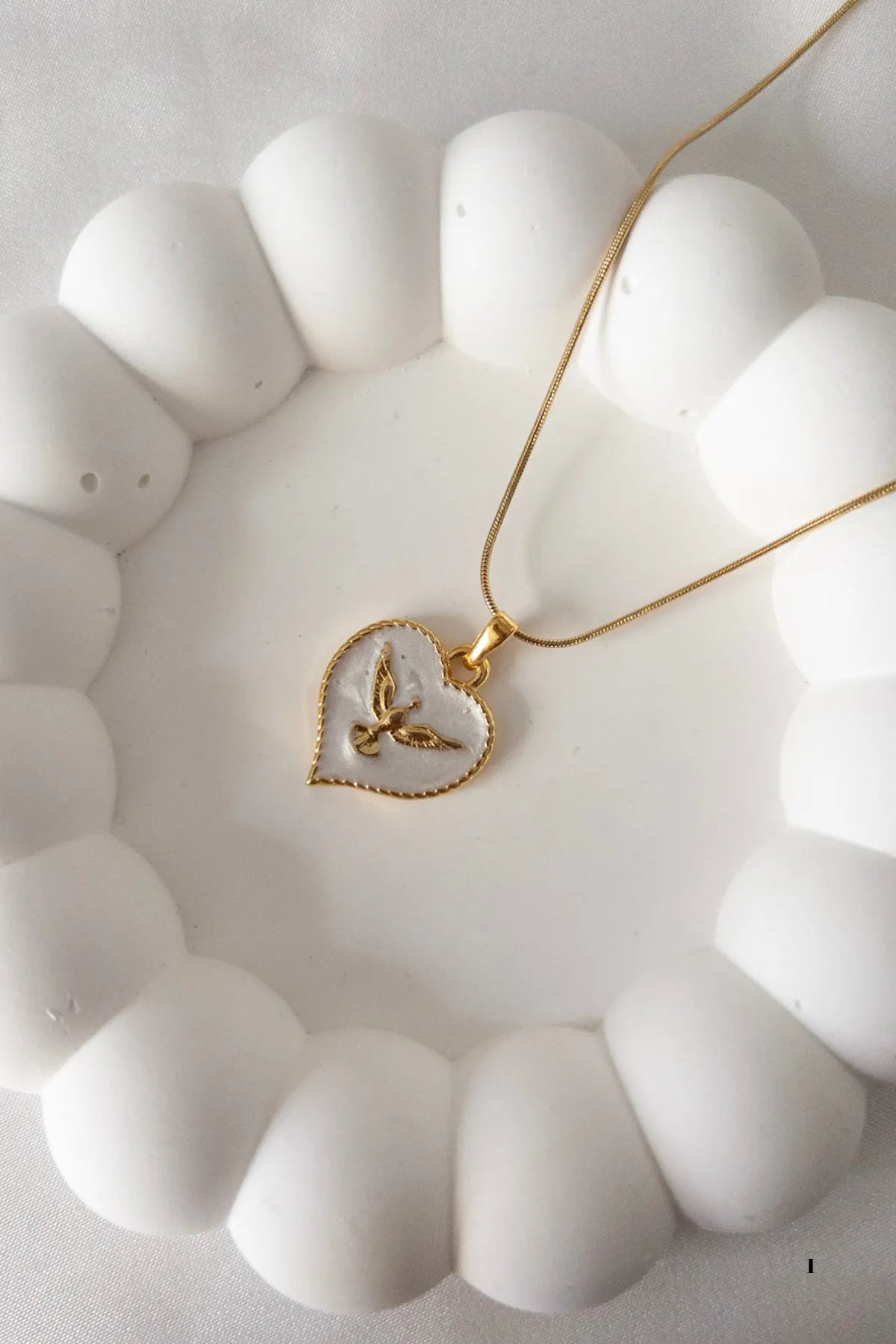 Çelik Zincirli Anka Kuşu Kolye