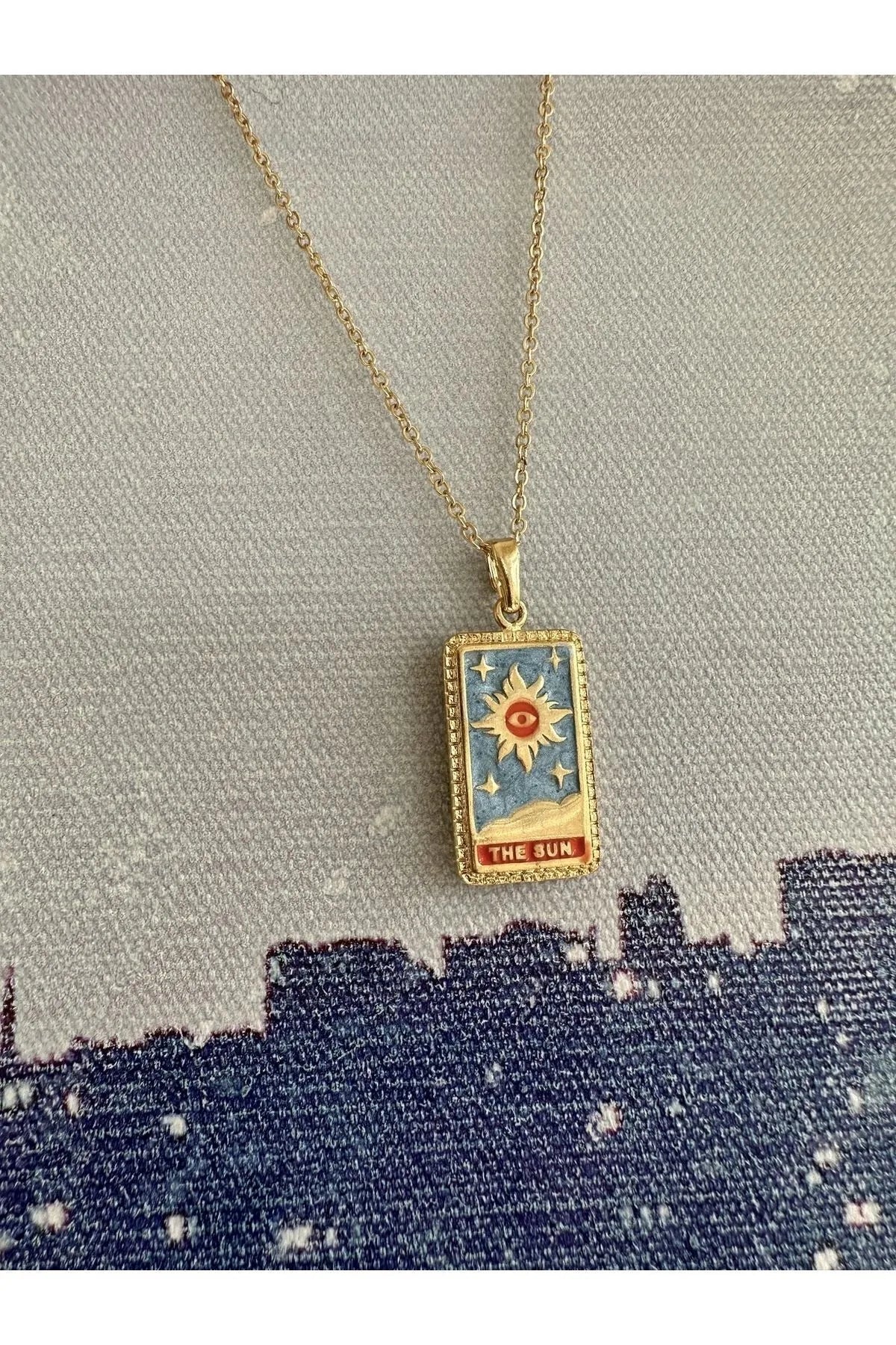 The Sun Tarot Kolye