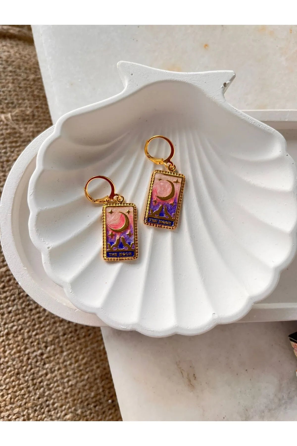 The Moon Tarot Küpe